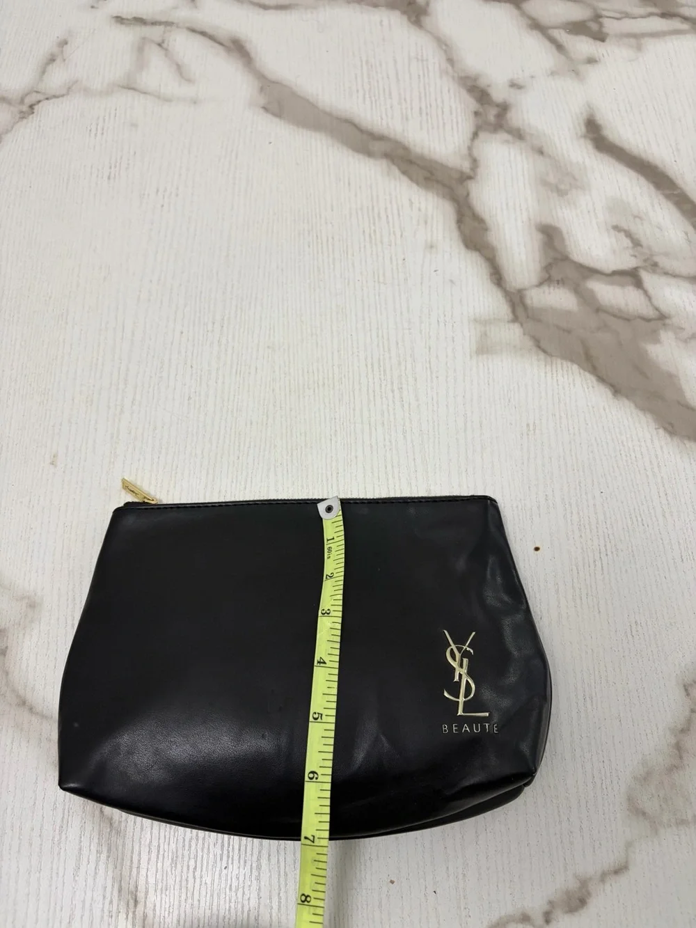 YSL Beauté Black & Gold VIP Gift Makeup Bag Cosmetic Pouch Clutch⁠